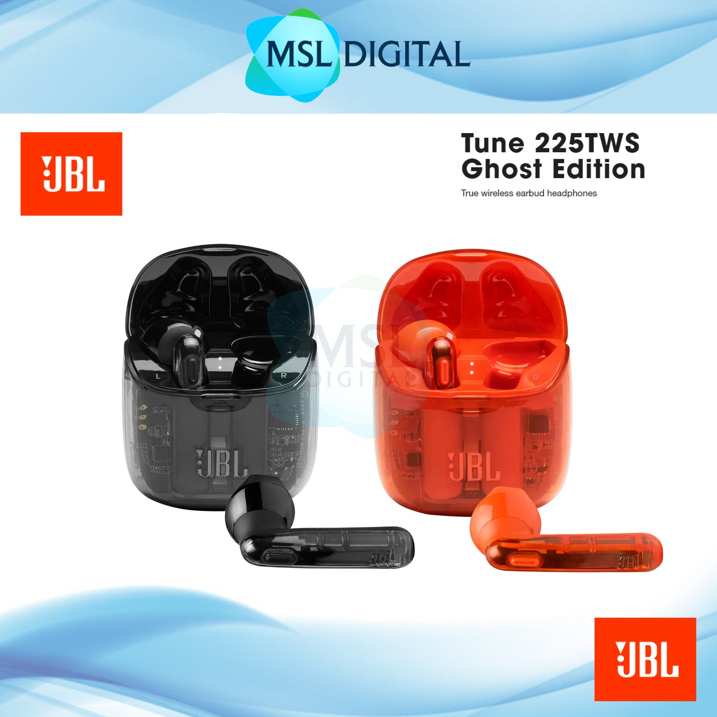 Transparent True Wireless Earbuds – Lossless Sound, Long Endurance & Stylish Aesthetic