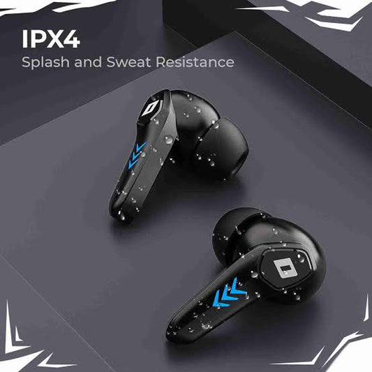 DEFY Gravity Turbo Earbuds – Bluetooth 5.3, Low-Latency Turbo Mode, 30-Hour Battery & ENC Mic