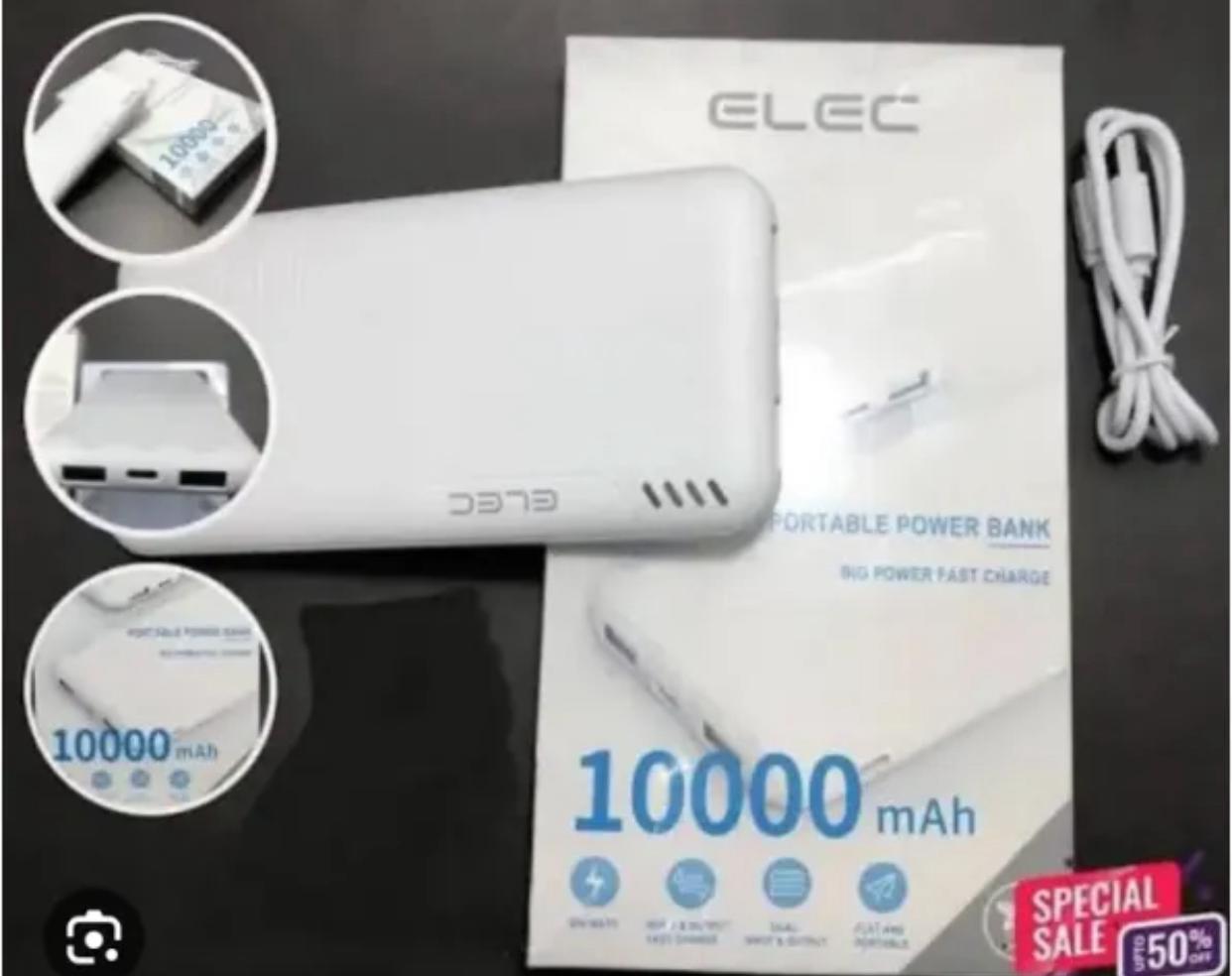 ELEC Ultra Slim 20000mAh Power Bank – Reliable Fast Charge, Dual USB Output