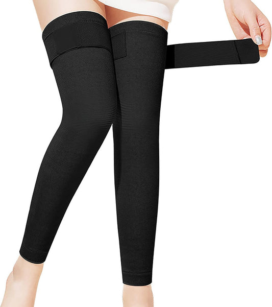 Woolen Knee Pads with straps for Men & Women | Compression Support for Pain Relief, Arthritis, Sports & Workout