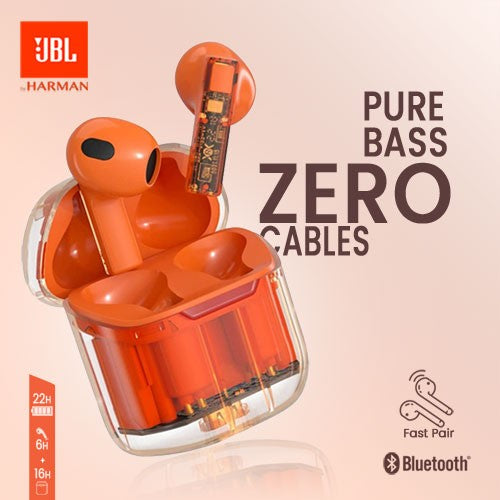 Transparent True Wireless Earbuds – Lossless Sound, Long Endurance & Stylish Aesthetic