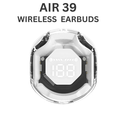 Air 39 True Wireless Earbuds – Premium Sound, ENC Calling, Fast Charging Case.