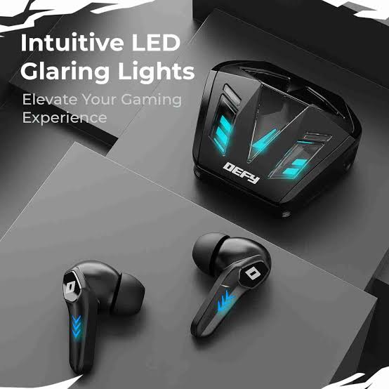 DEFY Gravity Turbo Earbuds – Bluetooth 5.3, Low-Latency Turbo Mode, 30-Hour Battery & ENC Mic