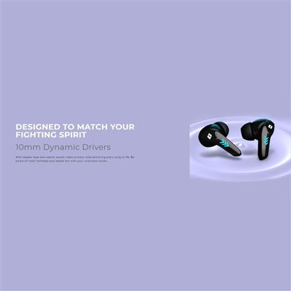 DEFY Gravity Turbo Earbuds – Bluetooth 5.3, Low-Latency Turbo Mode, 30-Hour Battery & ENC Mic