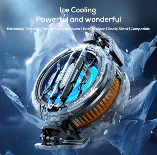 CX07 Magnetic Mobile Phone Cooler – 15W Semiconductor Cooling Fan, Clip & Magnetic Mount