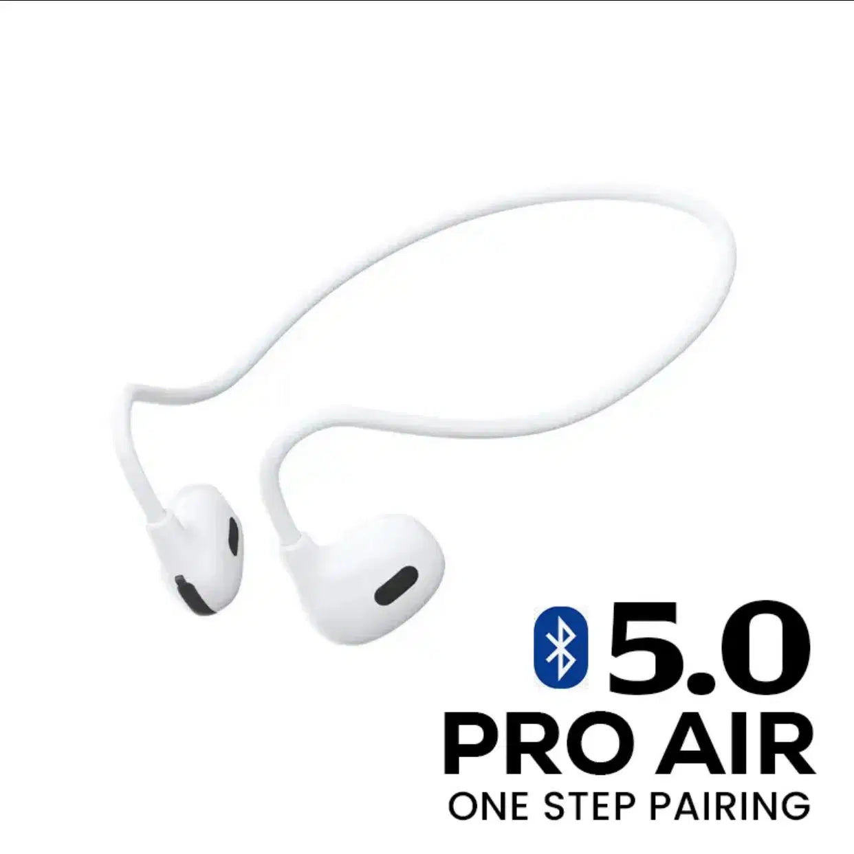 Pro Air Neck Hanging Wireless Earphone – Lightweight Comfort, Waterproof & Magnetic Absorption Case