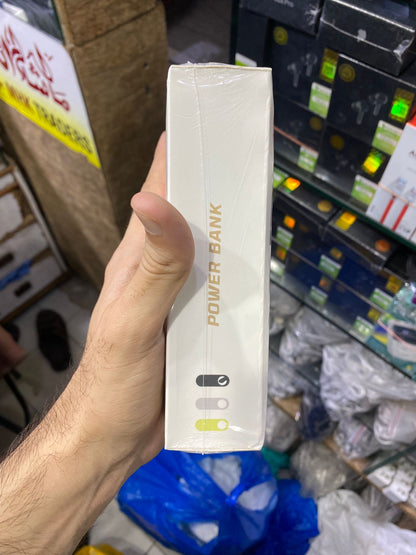 Transparent 20000mAh Power Bank – 66W Fast Charging Portable Charger with 4 Built-In Cables