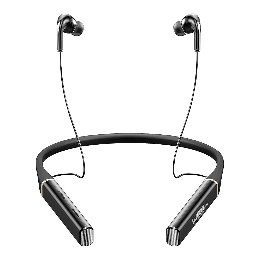 Ubon CL-5300 Sound Master Neckband – Stereo Drivers, 10m Range, Long Battery Life & Foldable Design