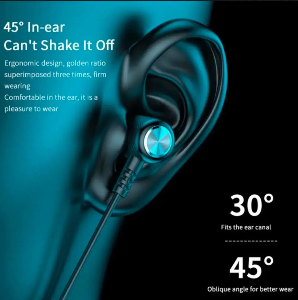 Super Sound Wireless Neckband – Bluetooth 5.0 Headphones with Deep Bass, 12-Hour Playtime & Built-in Mic