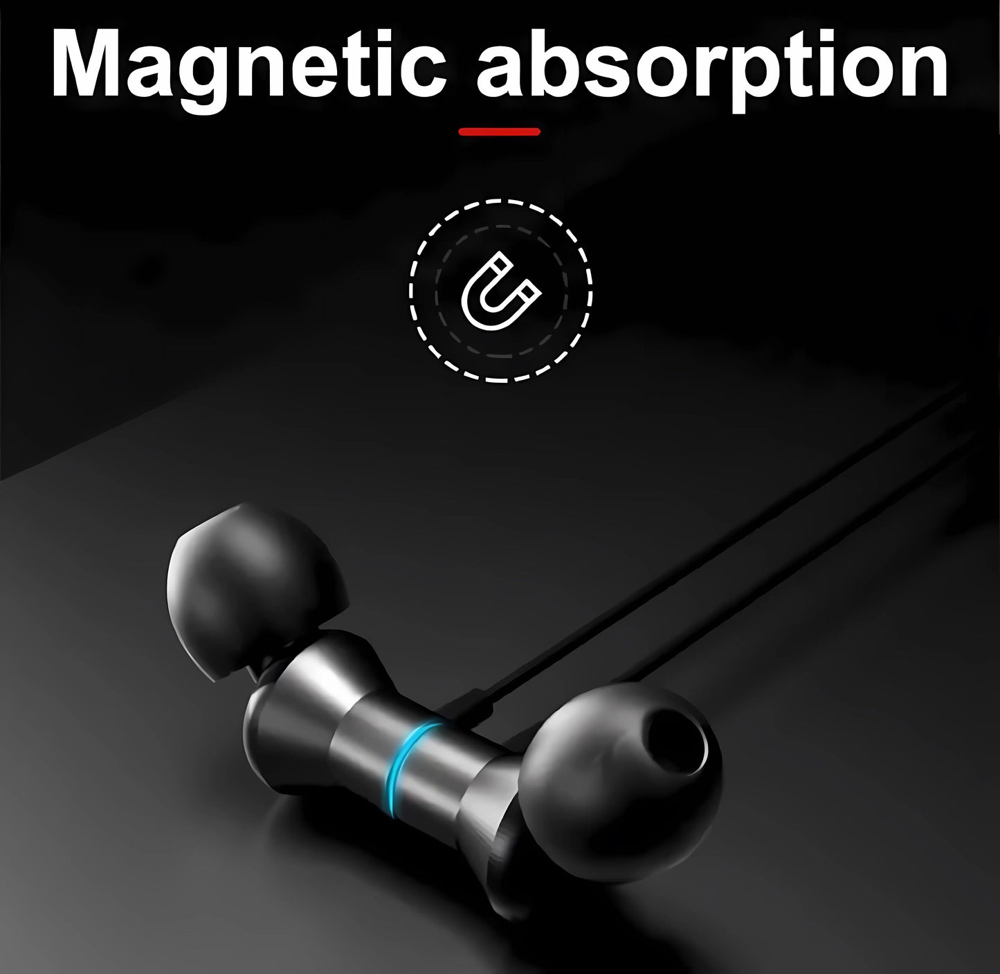 Lenovo HE05X Wireless Neckband – Bluetooth v5.0, IPX5 Sweat‑Resistant