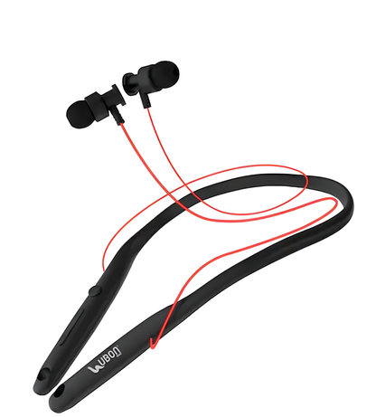 UBON CL-5310 Wireless Neckband | ANC, 40Hr Battery, SD Card Support, Deep Bass & Hands-Free Calls